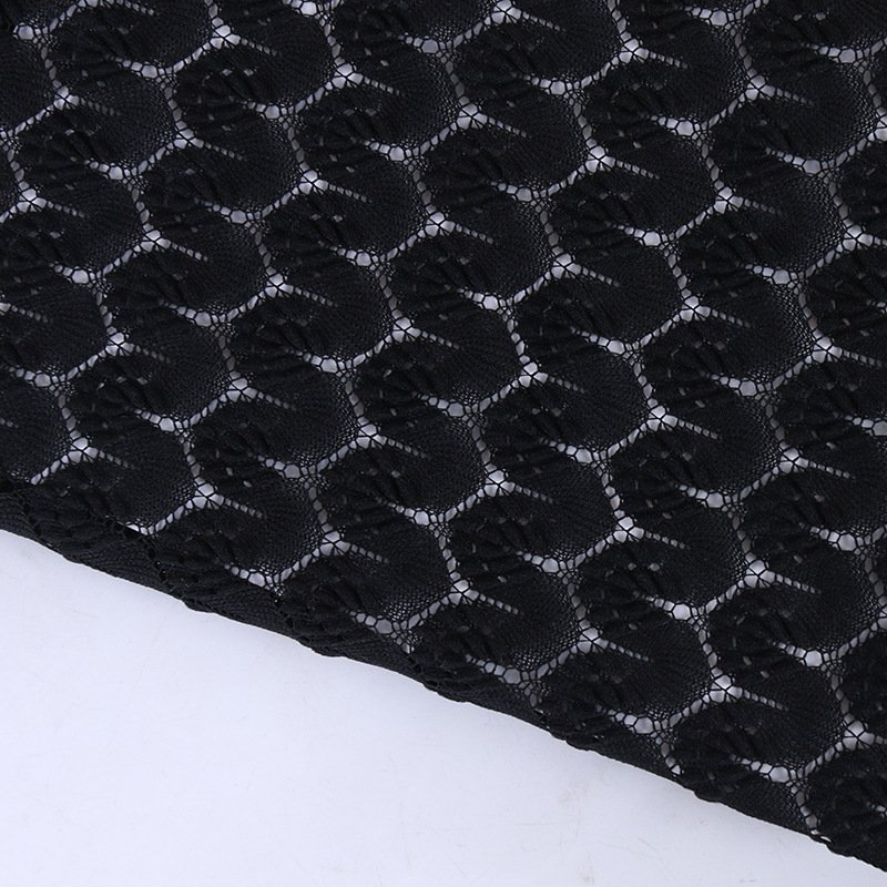 Lace Fabric Eyelet Dress Polyester for Women's Wear Wholesale Supplier 9